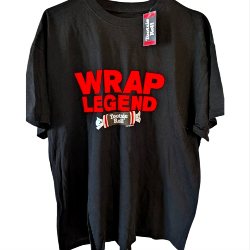 Tootsie Roll "Wrap Legend" Graphic T-shirt, New with Tags, Size XL